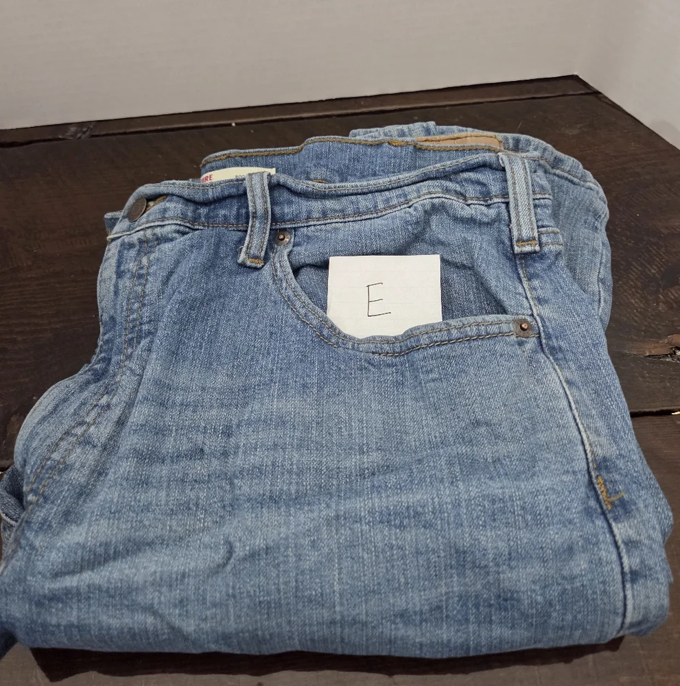 Levi's Classic Blue Mens Bootcut Jeans In Size 38 X 32